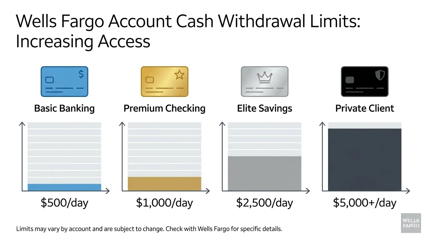 What Is The Daily Withdrawal Limit For Wells Fargo
